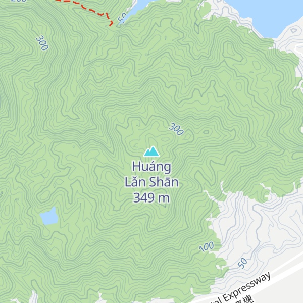 Map of Huáng Lǎn Shān