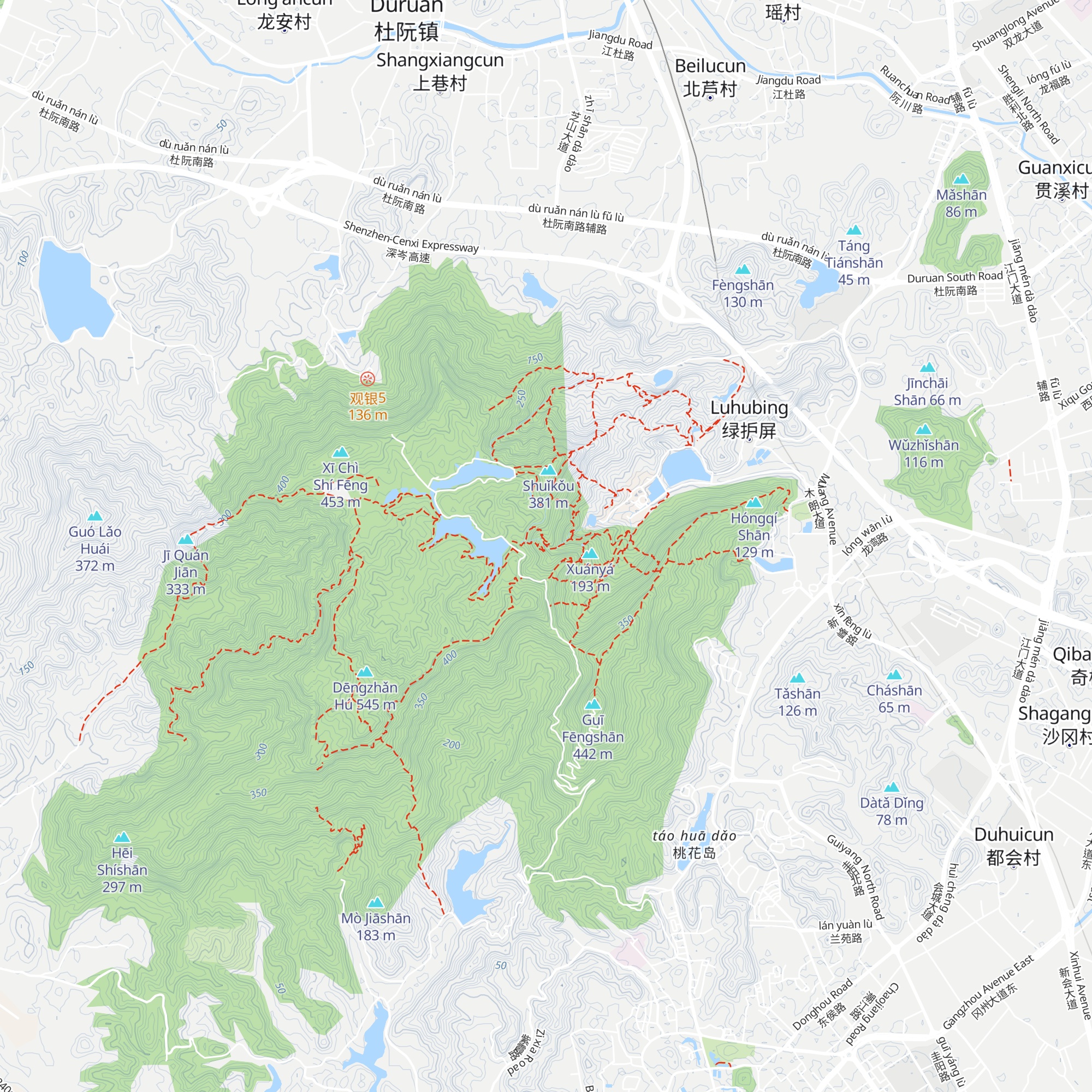 Shíwū map