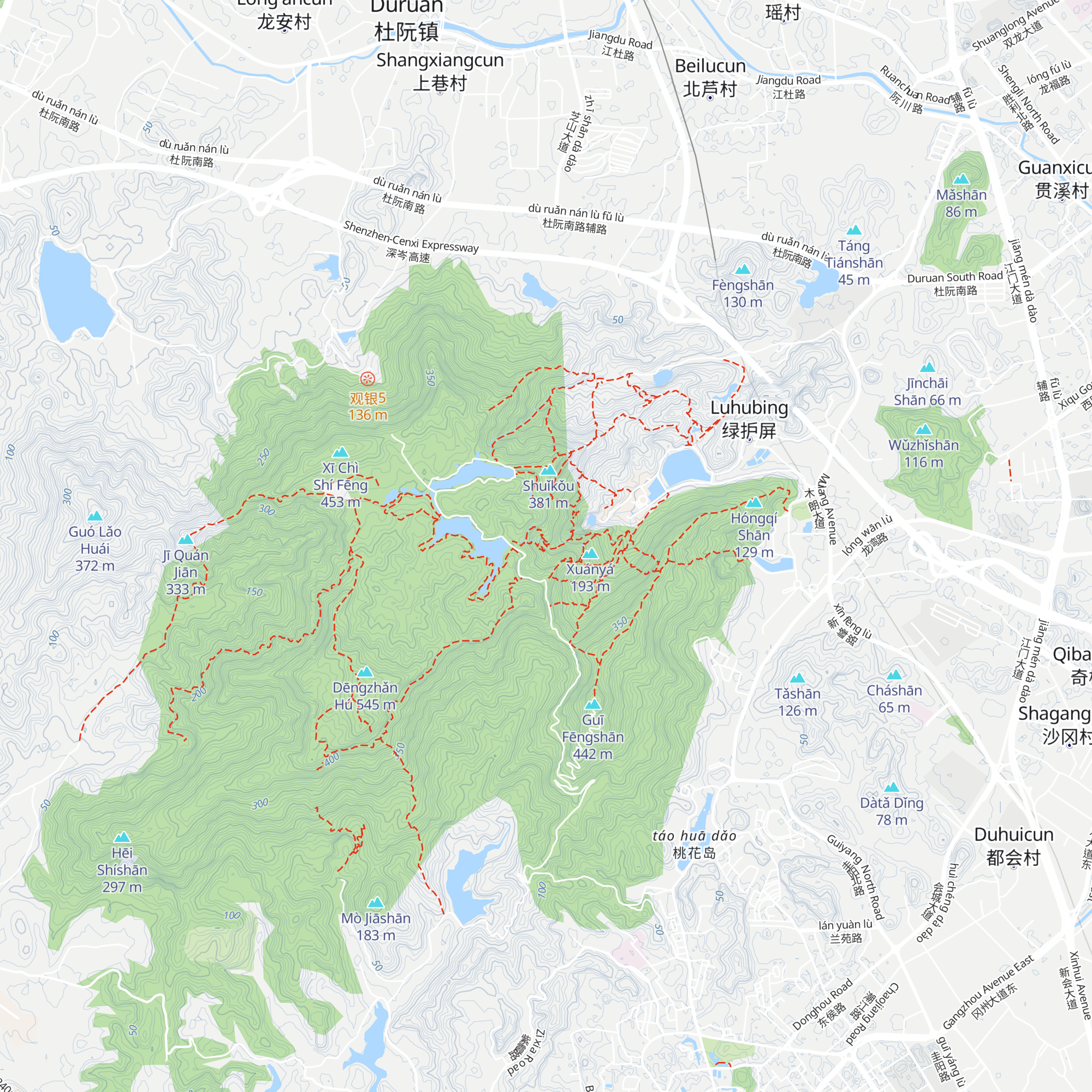 Shíwū map
