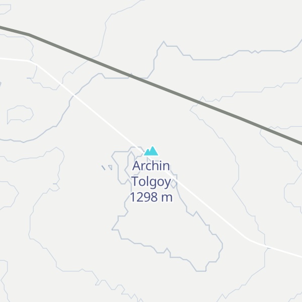 Map of Archin Tolgoy