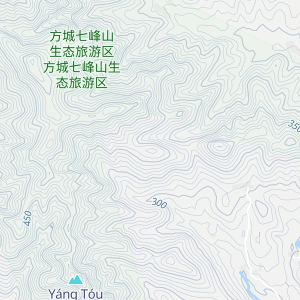 Map of Wāitóu Shān