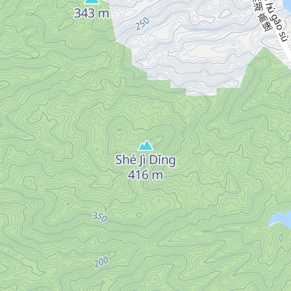 Map of Shé Jì Dǐng