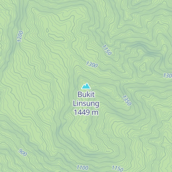 Map of Bukit Linsung
