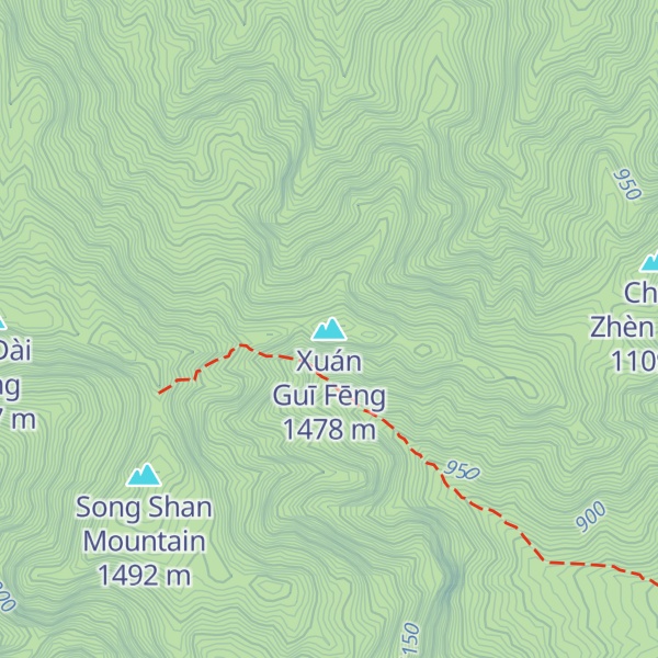 Map of Xuán Guī Fēng