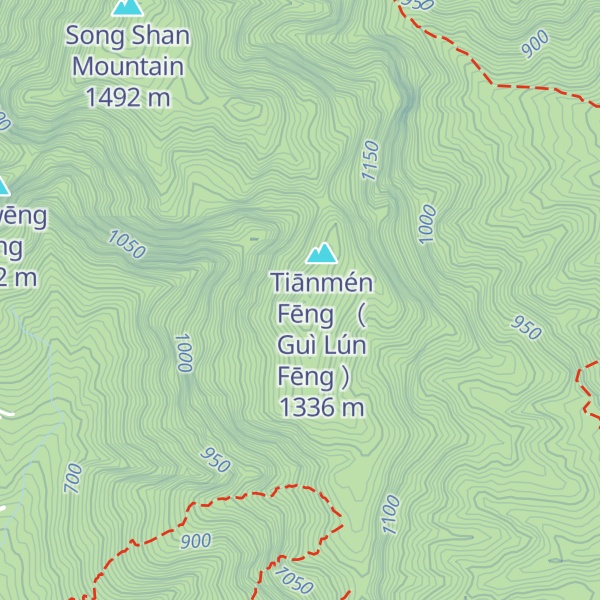 Map of Qǐ Yún Fēng