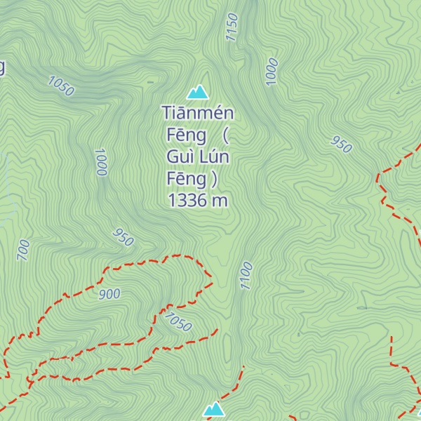 Map of Pǎomǎ Lǐng