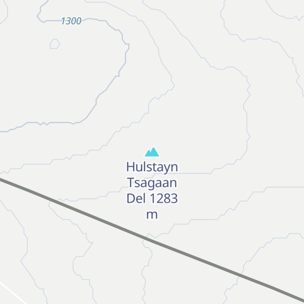 Map of Hulstayn Tsagaan Del