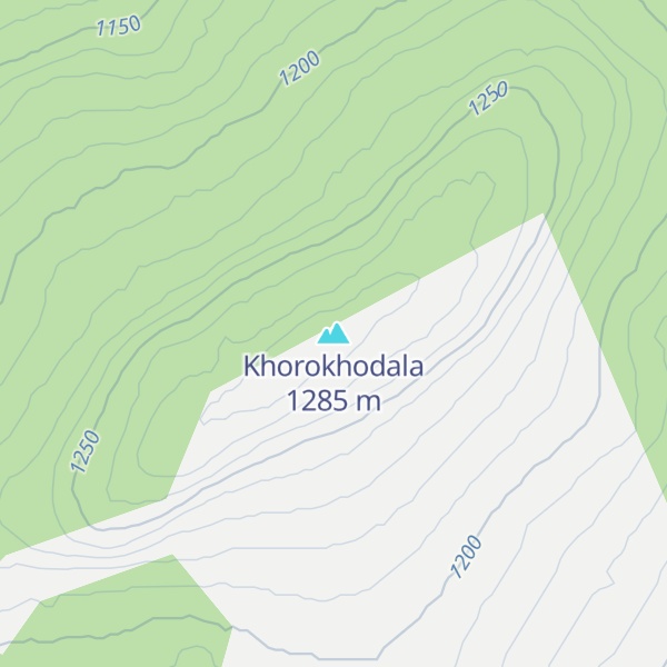 Map of Khorokhodala