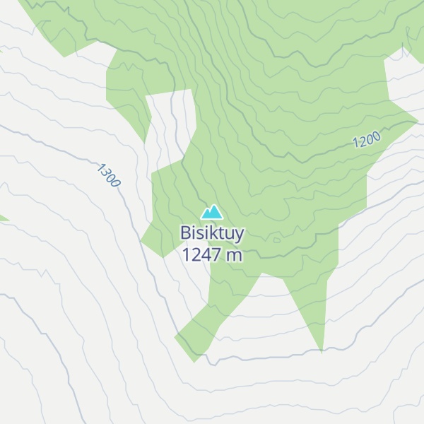 Map of Bisiktuy