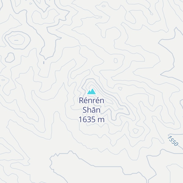 Map of Rénrén Shān