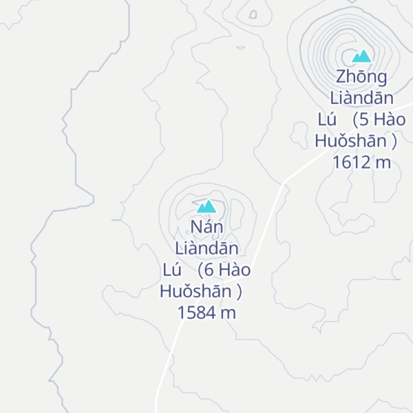Map of Nán Liàndān Lú （6 Hào Huǒshān ）