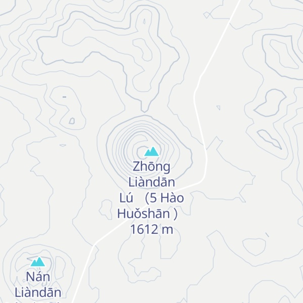 Map of Zhōng Liàndān Lú （5 Hào Huǒshān ）