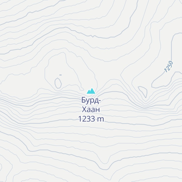 Map of Бурд-Хаан