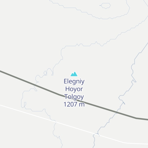 Map of Elegniy Hoyor Tolgoy