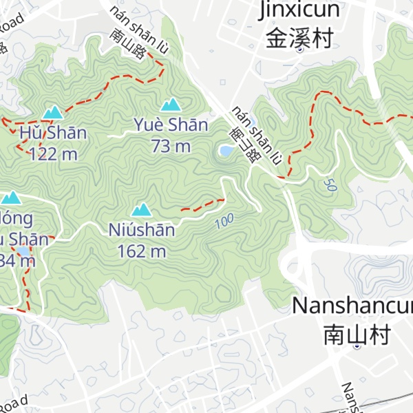 Map of Chōngtiān Mù