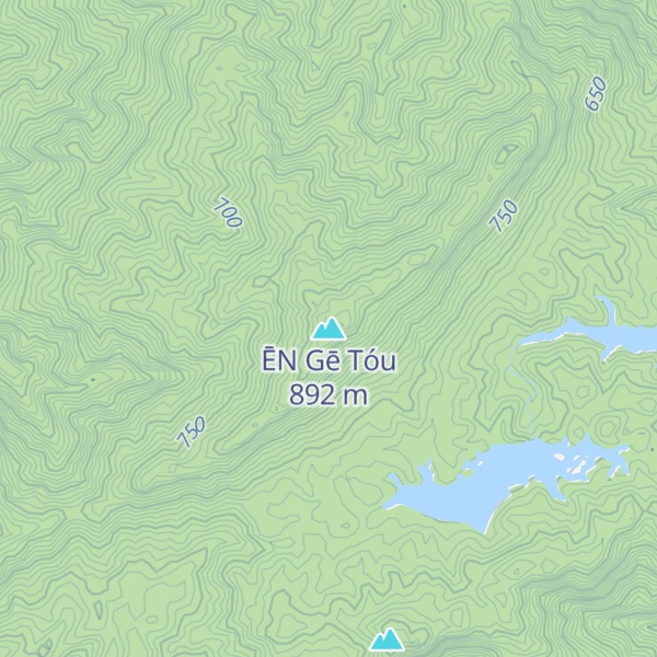 Map of ĒN Gē Tóu