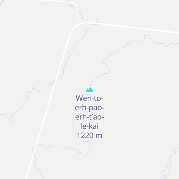 Map of Wen-to-erh-pao-erh-t’ao-le-kai