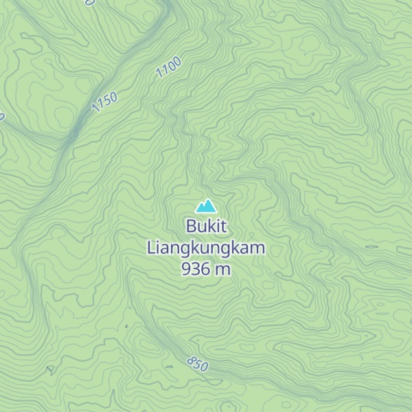 Map of Bukit Liangkungkam