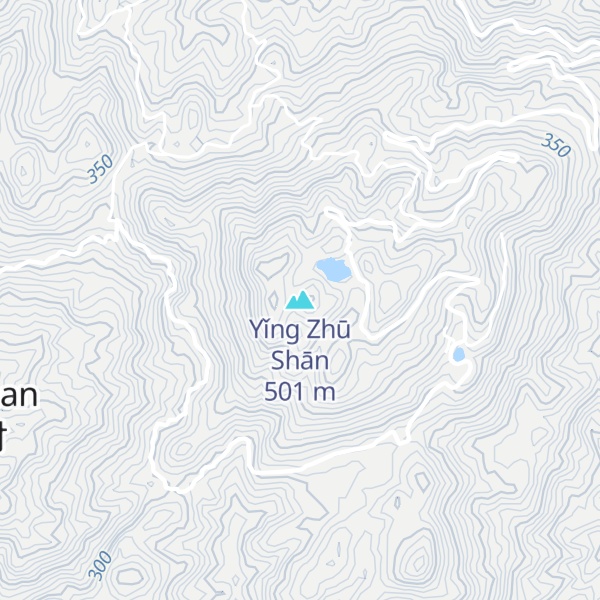 Map of Yǐng Zhū Shān