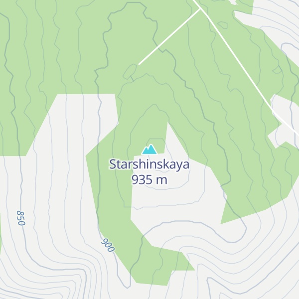 Map of Starshinskaya