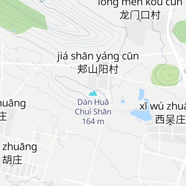 Map of Dàn Huā Chuí Shān