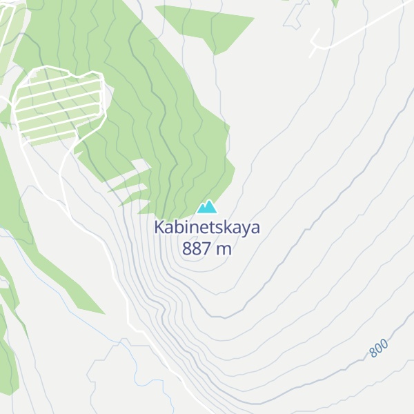 Map of Kabinetskaya