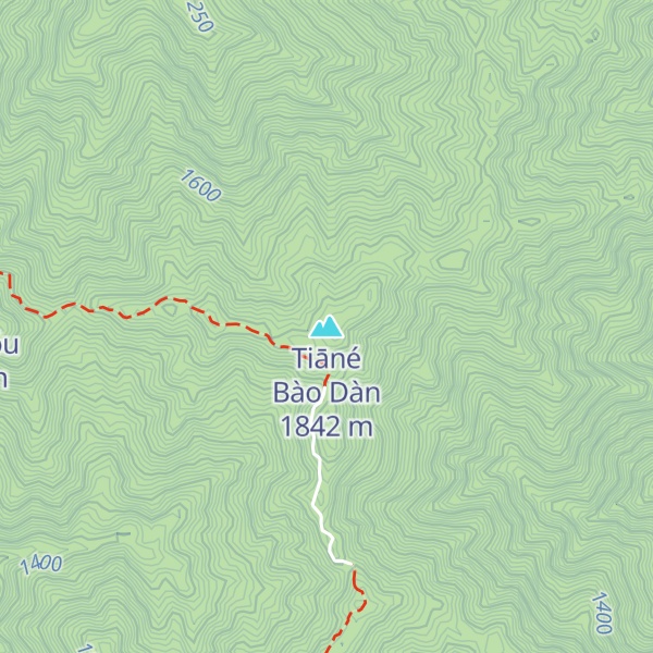 Map of Tiāné Bào Dàn