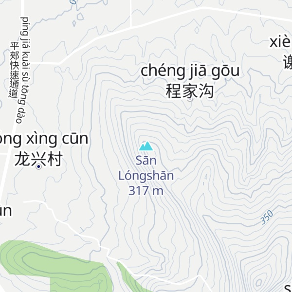 Map of Sān Lóngshān