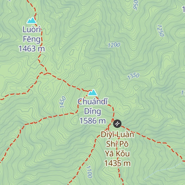Map of Chuándǐ Dǐng