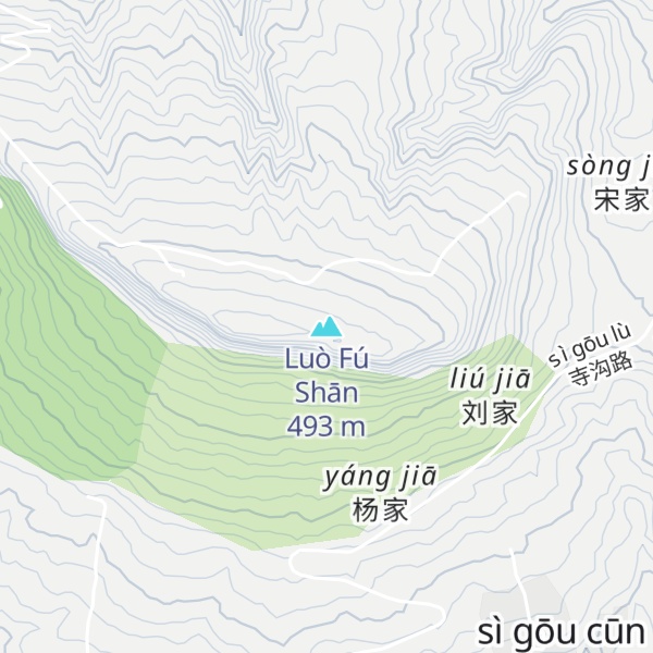 Map of Luò Fú Shān