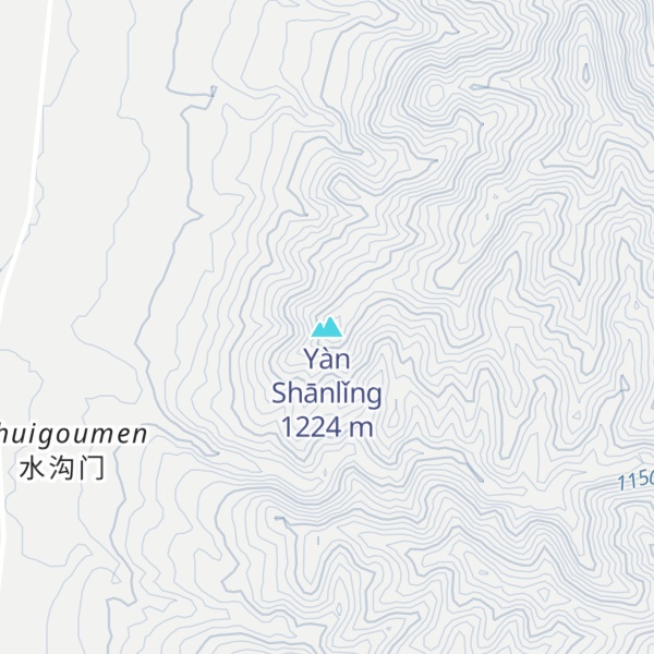 Map of Yàn Shānlǐng