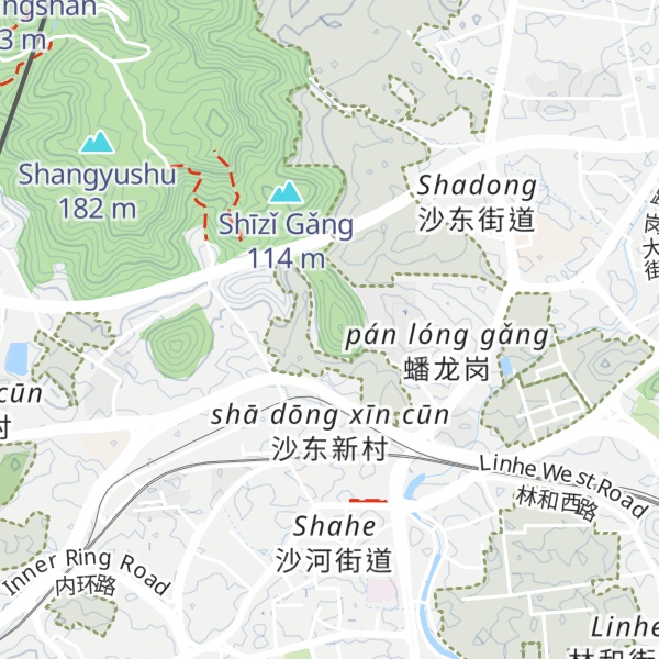 Map of Mǎ Tóu Gǎng