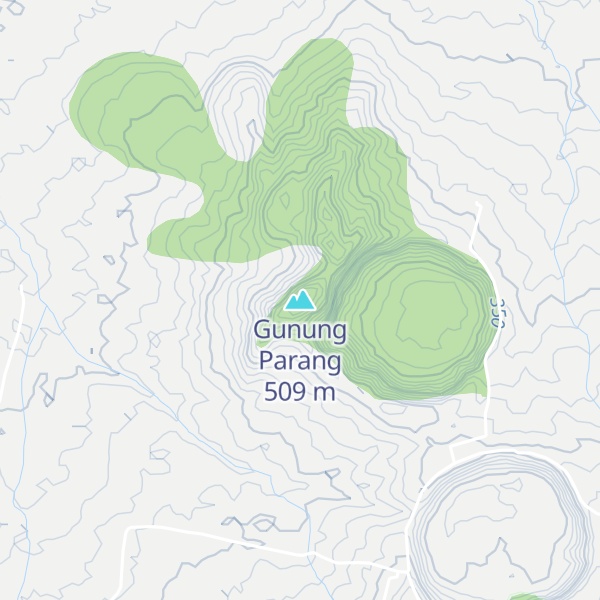Map of Gunung Parang