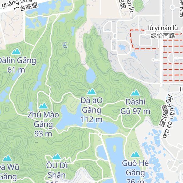 Map of Dà āO Gǎng
