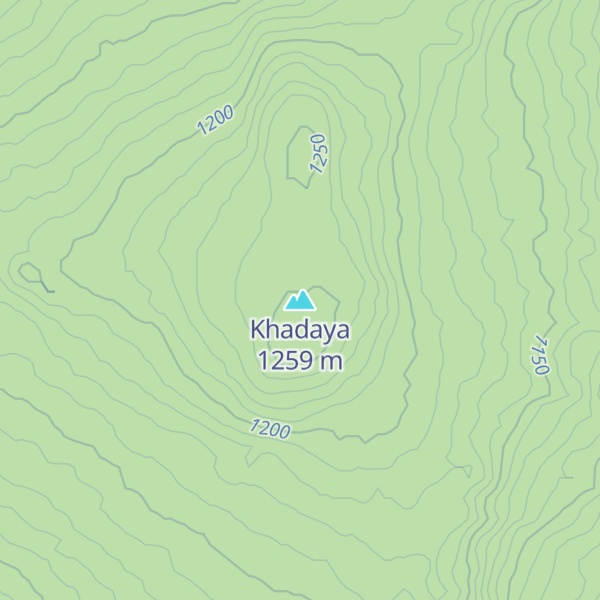 Map of Khadaya