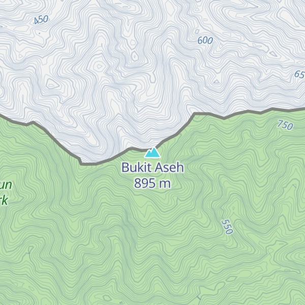 Map of Bukit Aseh
