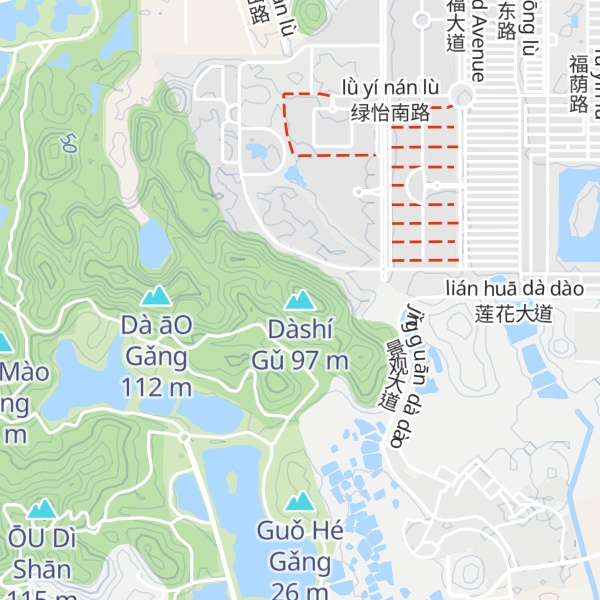 Map of Dàshí Gǔ