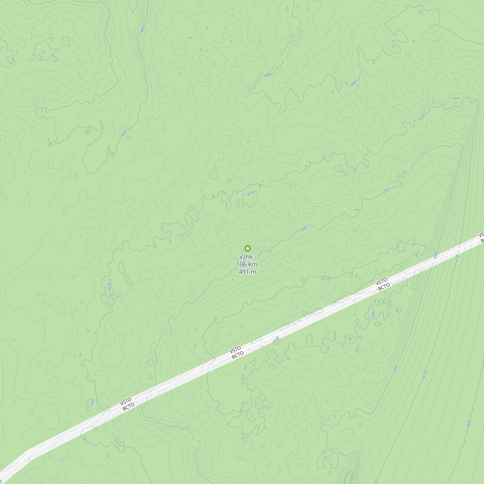 Vzhk - 106 Km. map