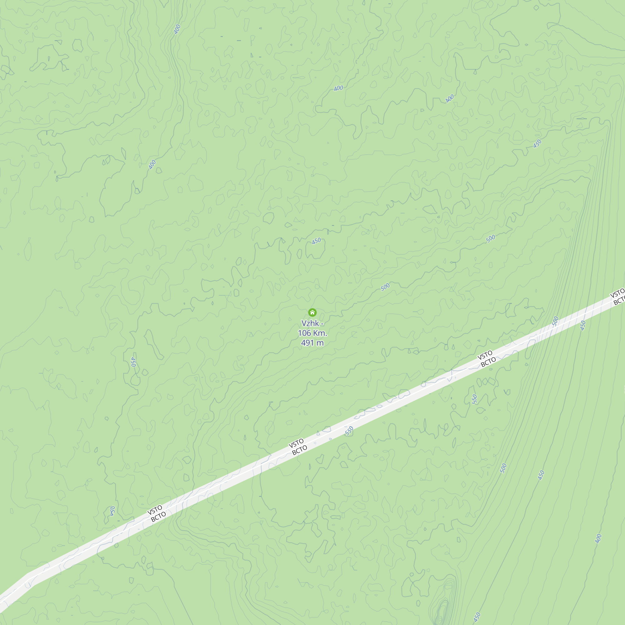 Vzhk - 106 Km. map