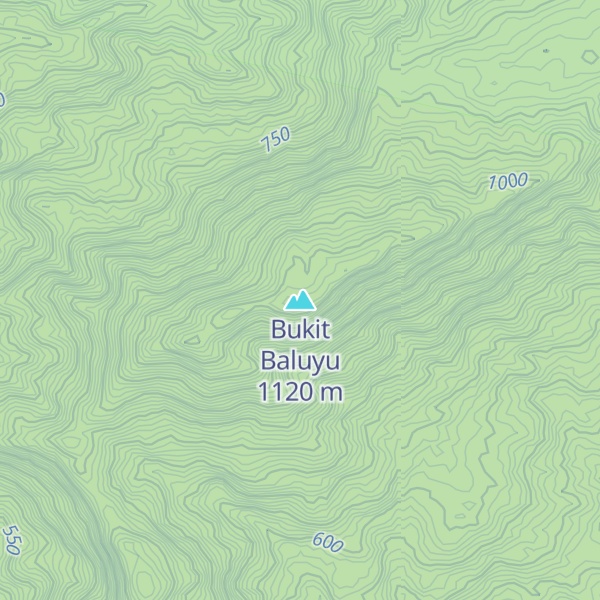 Map of Bukit Baluyu