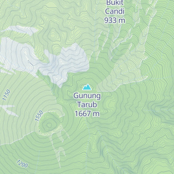 Map of Gunung Tarub