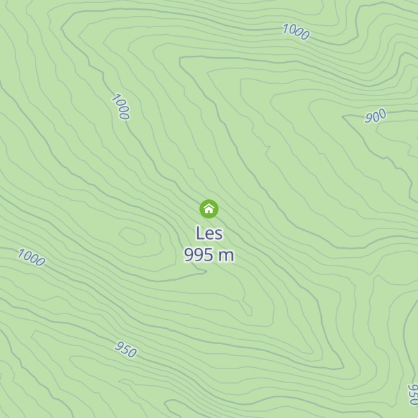 Map of Les