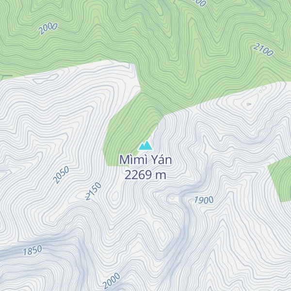 Map of Mìmì Yán