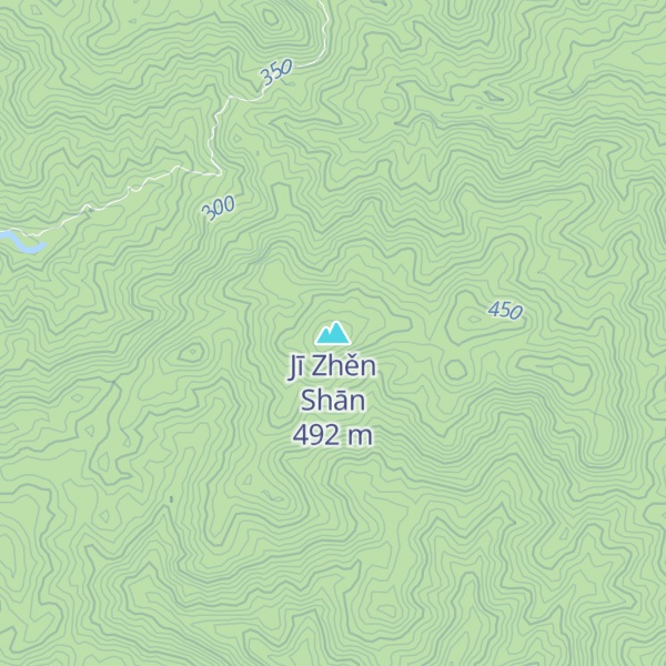 Map of Jī Zhěn Shān