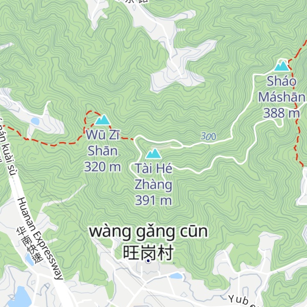 Map of Tài Hé Zhàng