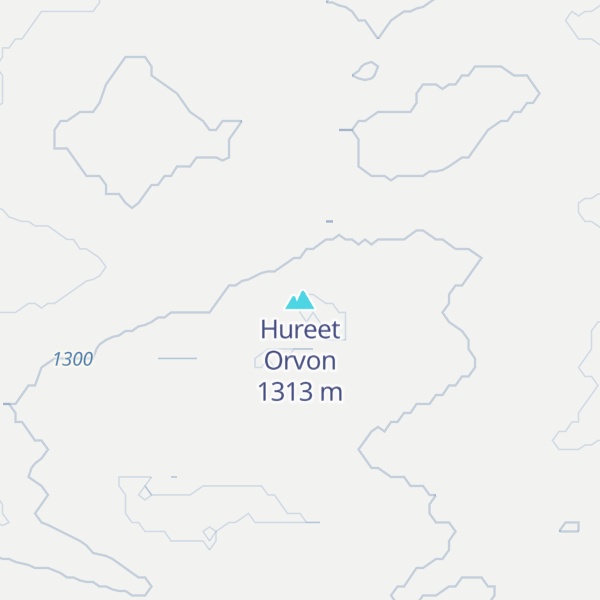 Map of Hureet Orvon