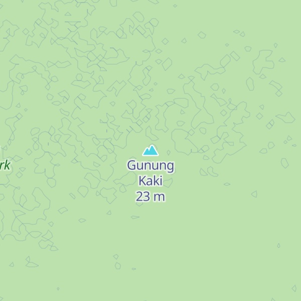 Map of Gunung Kaki