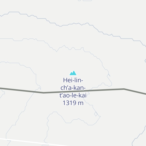 Map of Hei-lin-ch’a-kan-t’ao-le-kai