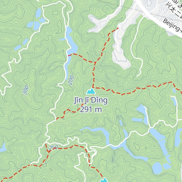 Map of Jīn Jī Dǐng