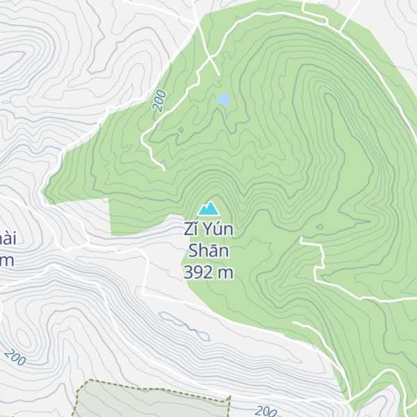 Map of Zǐ Yún Shān